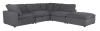 Guthrie Sectional Sofa in Gray by Home Elegance - HEL-9546GY-5OT - Image 2 of 0