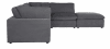 Guthrie Sectional Sofa in Gray by Home Elegance - HEL-9546GY-5OT - Image 3 of 0