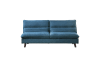 Mackay Sofa Bed in Blue by Home Elegance - HEL-9560BU-3CL - Image 3 of 0