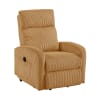 Parsons Power Lift Chair in Yellow Corduroy Fabric by Home Elegance - HEL-9588YLW-1LT - Image 3 of 0