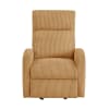 Parsons Power Lift Chair in Yellow Corduroy Fabric by Home Elegance - HEL-9588YLW-1LT - Image 5 of 0