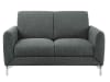 Venture Love Seat in Dark Gray by Home Elegance - HEL-9594DGY-2 - Image 1 of 0