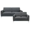 Venture Love Seat in Dark Gray by Home Elegance - HEL-9594DGY-2 - Image 3 of 0