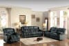 Laurelton Double Reclining Sofa in Charcoal by Home Elegance - HEL-9636CC-3 - Image 3 of 0