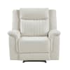 Dean Reclining Chair in Beige Microfiber Upholstery by Home Elegance - HEL-9646BE-1 - Image 2 of 0