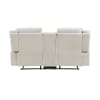 Dean Double Reclining Loveseat in Beige Microfiber Upholstery by Home Elegance - HEL-9646BE-2 - Image 3 of 0