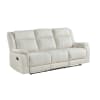 Dean Double Reclining Sofa in Beige Microfiber Upholstery by Home Elegance - HEL-9646BE-3 - Image 1 of 0