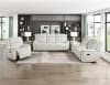 Dean Double Reclining Sofa in Beige Microfiber Upholstery by Home Elegance - HEL-9646BE-3 - Image 2 of 0