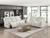 Dean Double Reclining Sofa in Beige Microfiber Upholstery by Home Elegance - HEL-9646BE-3 - Image 3 of 0