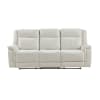 Dean Double Reclining Sofa in Beige Microfiber Upholstery by Home Elegance - HEL-9646BE-3 - Image 4 of 0