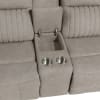 Dean Double Reclining Loveseat in Dove Polished Microfiber by Home Elegance - HEL-9646DV-2 - Image 5 of 0