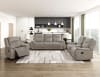 Dean 2 Piece Double Reclining Sofa Set in Dove Polished Microfiber by Home Elegance - HEL-9646DV - Image 1 of 0