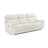 Celeste Power Double Reclining Sofa in Beige Polished Microfiber by Home Elegance - HEL-9670BE-3PWH - Image 1 of 0
