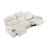 Celeste Power Double Reclining Sofa in Beige Polished Microfiber by Home Elegance - HEL-9670BE-3PWH - Image 4 of 0