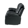 Cranley Power Double Reclining Love Seat in Black by Home Elegance - HEL-9700BLK-2PW - Image 3 of 0