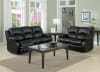 Cranley Power Double Reclining Love Seat in Black by Home Elegance - HEL-9700BLK-2PW - Image 5 of 0