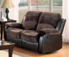 Cranley 2 Piece Power Double Reclining Sofa Set in Chocolate by Home Elegance - HEL-9700FCP-PW - Image 3 of 0