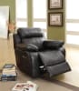 Marille Double Reclining Sofa in Black by Home Elegance - HEL-9724BLK-3 - Image 5 of 0