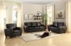 Rubin 2 Piece Sofa Set in Black by Home Elegance - HEL-9734BK - Image 2 of 0