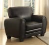 Rubin 2 Piece Sofa Set in Black by Home Elegance - HEL-9734BK - Image 5 of 0