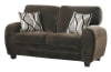 Rubin 2 Piece Sofa Set in Chocolate by Home Elegance - HEL-9734CH - Image 5 of 0