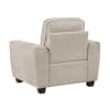 Zander Upholstery Chair in Taupe Chenille Fabric Upholstery by Home Elegance - HEL-9745TP-1 - Image 3 of 0