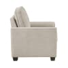 Zander Upholstery Chair in Taupe Chenille Fabric Upholstery by Home Elegance - HEL-9745TP-1 - Image 4 of 0