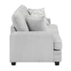 Sarah Modern Upholstery Sofa in Stone Gray Chenille by Home Elegance - HEL-9747SN-3 - Image 5 of 0