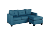 Phelps Reversible Sofa Chaise in Blue by Home Elegance - HEL-9789BU-3LC - Image 4 of 0