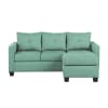 Phelps Reversible Sofa Chaise in Teal by Home Elegance - HEL-9789TL-3LC - Image 3 of 0