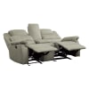 Shola Double Glider Reclining Love Seat in Gray by Home Elegance - HEL-9848GY-2 - Image 3 of 0