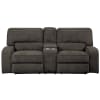 Borneo Power Double Reclining Love Seat in Chocolate by Home Elegance - HEL-9849CH-2PWH - Image 1 of 0