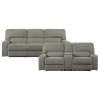 Borneo Power Double Reclining Sofa in Mocha by Home Elegance - HEL-9849MC-3PWH - Image 4 of 0