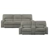 Borneo 2 Piece Double Reclining Sofa Set in Mocha by Home Elegance - HEL-9849MC - Image 3 of 0