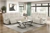 Nutmeg 2 Piece Double Reclining Sofa Set in Beige Chenille Fabric by Home Elegance - HEL-9901BE - Image 2 of 0