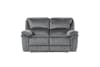 Muirfield Double Reclining Love Seat in Gray Fabric by Home Elegance - HEL-9913-2WC - Image 1 of 0