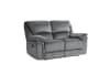 Muirfield Double Reclining Love Seat in Gray Fabric by Home Elegance - HEL-9913-2WC - Image 4 of 0