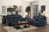 Clarkdale Double Reclining Love Seat in Black by Home Elegance - HEL-9928BLK-2 - Image 5 of 0