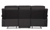 Clarkdale Double Reclining Sofa in Dark Brown by Home Elegance - HEL-9928DBR-3 - Image 3 of 0