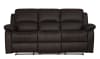 Clarkdale 2 Piece Double Reclining Sofa Set in Dark Brown by Home Elegance - HEL-9928DBR - Image 4 of 0