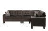 Lantana Sectional Sofa in Chocolate by Home Elegance - HEL-9957CH-SC - Image 3 of 0