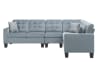 Lantana Sectional Sofa in Gray by Home Elegance - HEL-9957GY-SC - Image 3 of 0