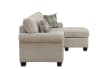 Clumber Reversible Sofa Chaise in Sand by Home Elegance - HEL-9967-3SC - Image 3 of 0
