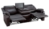 Yerba 2 Piece Double Lay Flat Reclining Sofa Set in Dark Brown by Home Elegance - HEL-9990DB - Image 5 of 0