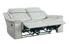 Darwan Double Lay Flat Reclining Love Seat in Light Gray by Home Elegance - HEL-9999GY-2 - Image 3 of 0