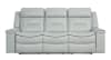 Darwan Double Lay Flat Reclining Sofa in Light Gray by Home Elegance - HEL-9999GY-3 - Image 1 of 0
