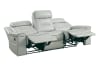 Darwan Double Lay Flat Reclining Sofa in Light Gray by Home Elegance - HEL-9999GY-3 - Image 2 of 0