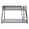 Jovie Twin/Full Bunk Bed in Black Finish by Home Elegance - HEL-B2010BKTF-1 - Image 5 of 0