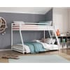 Jovie Twin/Full Bunk Bed in White Finish by Home Elegance - HEL-B2010WHTF-1 - Image 1 of 0