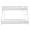 Jovie Twin/Full Bunk Bed in White Finish by Home Elegance - HEL-B2010WHTF-1 - Image 3 of 0